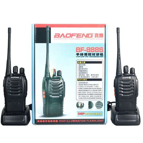 Pair of Baofeng Professional Two Way Radio / Walkie Talkie (2 Walkie Talkies)